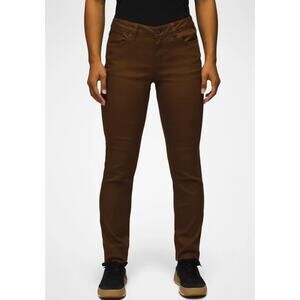 Prana Kayla Skinny‎ Jeans Tall Inseam Sepia Women's 0 / 25 Casual Neutral
